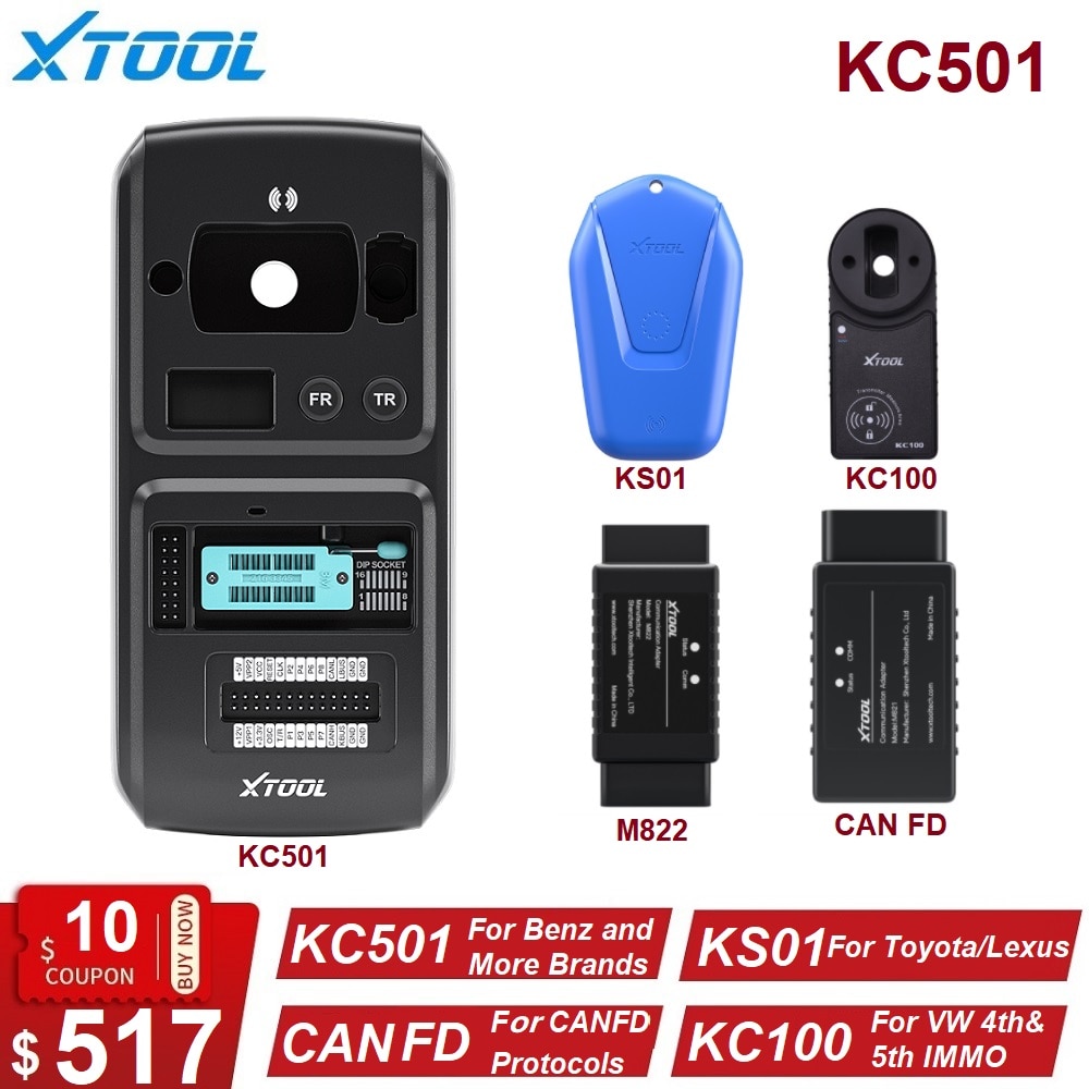 XTOOL KC501 KC100 KS01 M821 M822 CAN FD Ail Ű н..